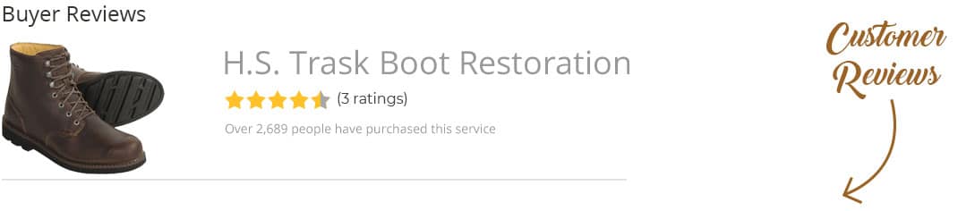 HS Trask Boot Care Repair Restoration Resoling Online NuShoe