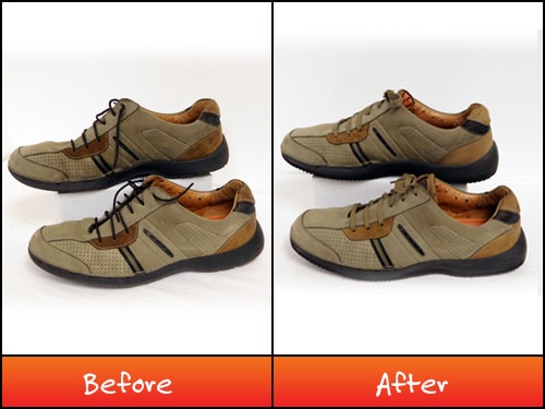 Clarks shoes repair, resoling 