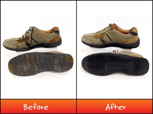 Clark rubber clearance shoe soles