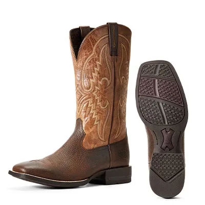 Ariat western boot rubber sole repair