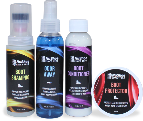 NuShoe Boot Care Kit products
